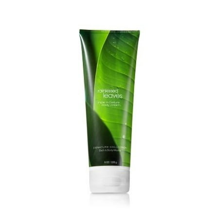 Bath and Body Works Rainkissed Leaves Triple Moisture Body Cream, 8 oz (8