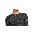 thumbnail image 2 of Nike Womens Starry Night Fitness Training Crop Top Black M, 2 of 3