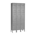 thumbnail image 2 of 3 Tier Locker, 12 X 15 X 24, 9 Door, Ready To Assemble, Gray, 2 of 3