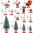thumbnail image 2 of Christmas Miniature Decorations, Christmas Mini Ornaments Christmas Miniature, 2 of 5