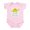 Petal Pink, variant on CafePress - Little Laddu Body Suit - Baby Light Bodysuit, Size Newborn - 24 Months