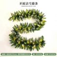 thumbnail image 3 of 2.7M Christmas Artificial Green Garland Wreath Xmas Home Party DIY Christmas Home Decoration Pine Tree Rattan Hanging Decoration, 3 of 5