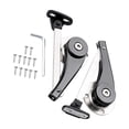 thumbnail image 2 of Maoww Tringle de Support de Porte d'Armoire Pliable Robuste pour Cuisine Salle de Bain, 2 of 6