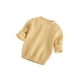 thumbnail image 2 of One opening New Autumn Winter Sweater Kids Baby Boy Girl Long Sleeve Solid Color Knitting Sweaters Tops Warm Loose Children Clothes, 2 of 5