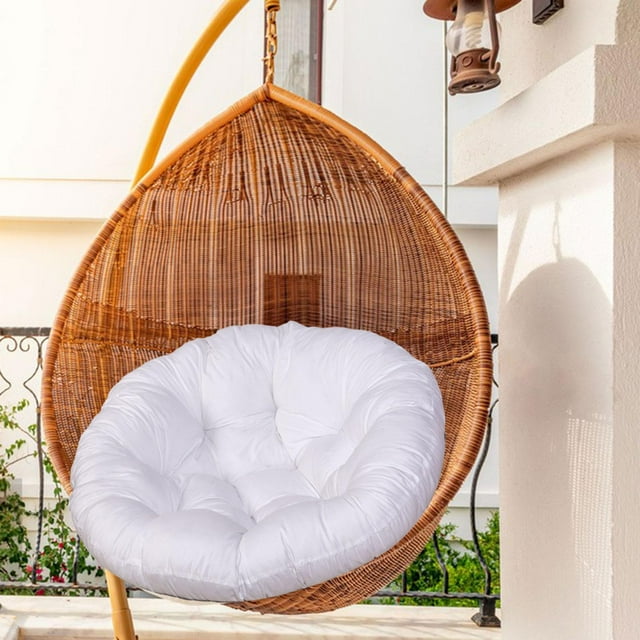 Cojín para silla columpio, cojín para asiento de oficina, elegante, multiusos, grueso, para suelo, hamaca, para dormitorio al aire libre