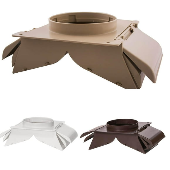 Rejilla de ventilación para sofito No-Pest Vent de 4 pulgadas con diseño de doble compuerta
