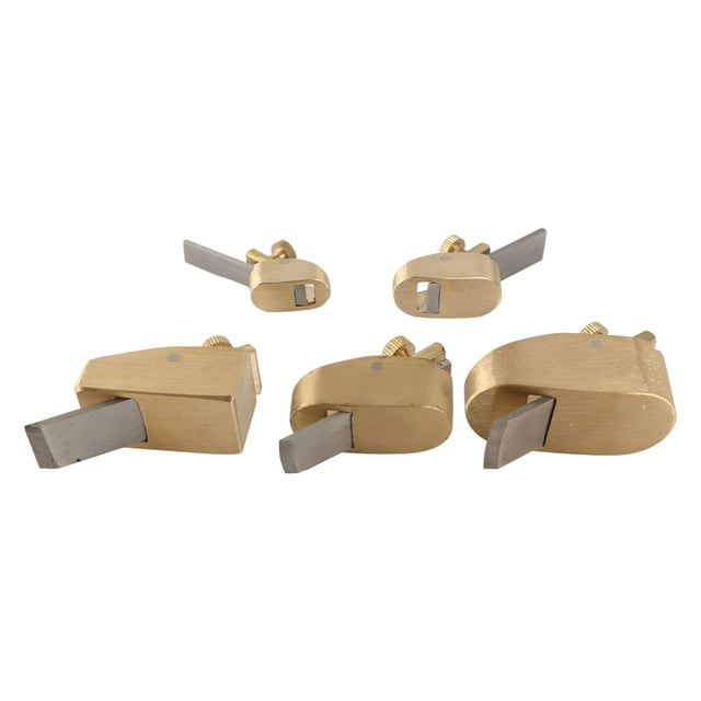 Raboteuse 5 Pcs Violon Raboteuses 8 10 12 14 16 18mm Laiton Miniature Ensemble de Raboteuse pour Menuiserie