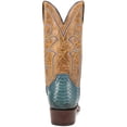 thumbnail image 5 of Dan Post Men's Exotic Snake Western Boot Snip Toe Blue 9.5 D(M) US, 5 of 7