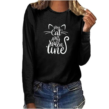 

Weihnachtsshirt Pullover Damen Langarm Festliche Longbluse V-Ausschnitt Rentier Pullover Lustig Print Casual Longshirts Lustige Festliches Weihnachtspullover Christmas