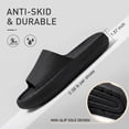 thumbnail image 6 of Ecetana Pillow Slippers for Women Non Slip Shower Slides Bathroom Sandals, 6 of 7