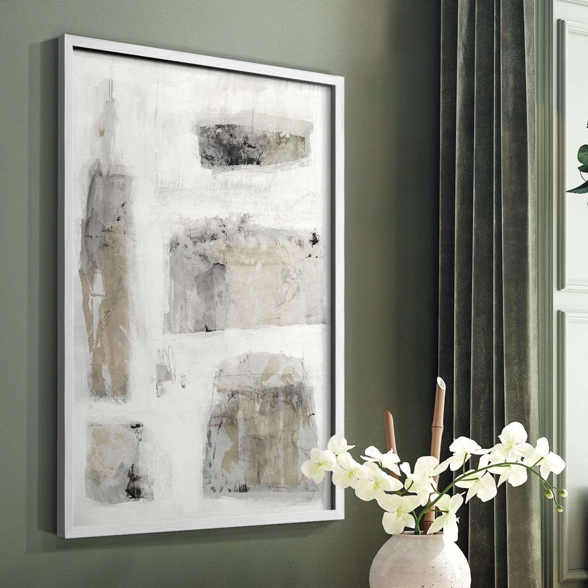 A Simple Love II V30 in Paper Solid Wood 8 x 10 Framed Print