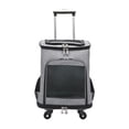 thumbnail image 4 of Mochila Transportadora de Viaje para Mascotas Yuyangstore Transpirable con Ruedas Gris, 4 of 8