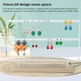thumbnail image 4 of Earring Hanging Display Rack  Earring Organiser  2/3-Tier Ear StandJewelry Organizer Ear Stud Earring Stand  Earring Holder For Hanging Earrings, 4 of 9