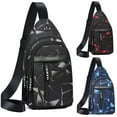thumbnail image 6 of Gift Fashion Outdoor Chest bag Multipurpose Cross Body Bag Shoulder Sling Backpack RED, 6 of 8