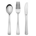 thumbnail image 4 of Exquisite Premium Silver Plastic Silverware - Bulk Cutlery 7.5 inch 120 Silver Plastic Forks, 4 of 10