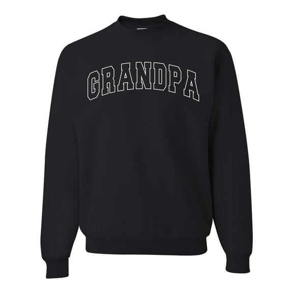 Wild Bobby GRANDPA Varsity Letters Unisex Crewneck Sweatshirt