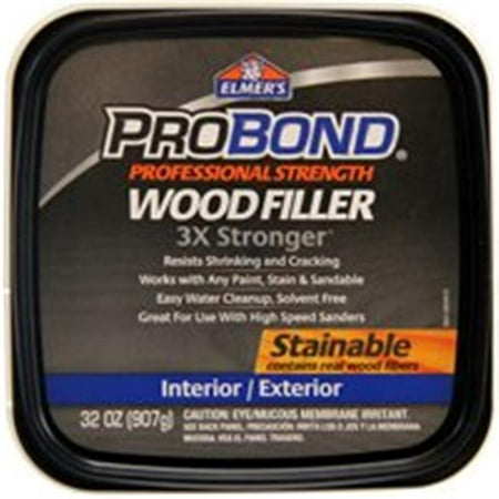Elmer's P9892 Probond Wood Filler Stainable, 1 (Best Outdoor Wood Filler)