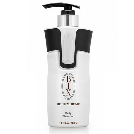 Keratin Cure BTX Brazilian Be The Xtreme 10 oz Clarifying Shampoo Deep Cleansing Best Anti-Residue moisturizing hair ingredients Lightweight & non