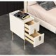 thumbnail image 3 of Nordic Style Bedroom Bedside Table Nightstand Modern Narrow Surface Self Contained Wooden Tables De Nuit Bedroom Furniture WK My Lux Decor Round, 3 of 21