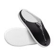 thumbnail image 3 of Fotbe Monochrome Leopard Horse Pattern Women's Fuzzy Curly Fur Memory Foam Loafer Slippers Indoor Outdoor Slippers Winter Home Shoes-42/43, 3 of 7