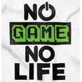 thumbnail image 2 of No Game No Life Plus Size Crewneck Graphic Tee Shirt Brisco Brands 2X, 2 of 4