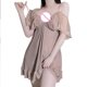 thumbnail image 5 of Gibobby Lencería sexy para mujer Día de San Valentín Camisón mini camisón sólido con tirantes encaje para mujer Camisón sexy(Morado,Talla única), 5 of 5