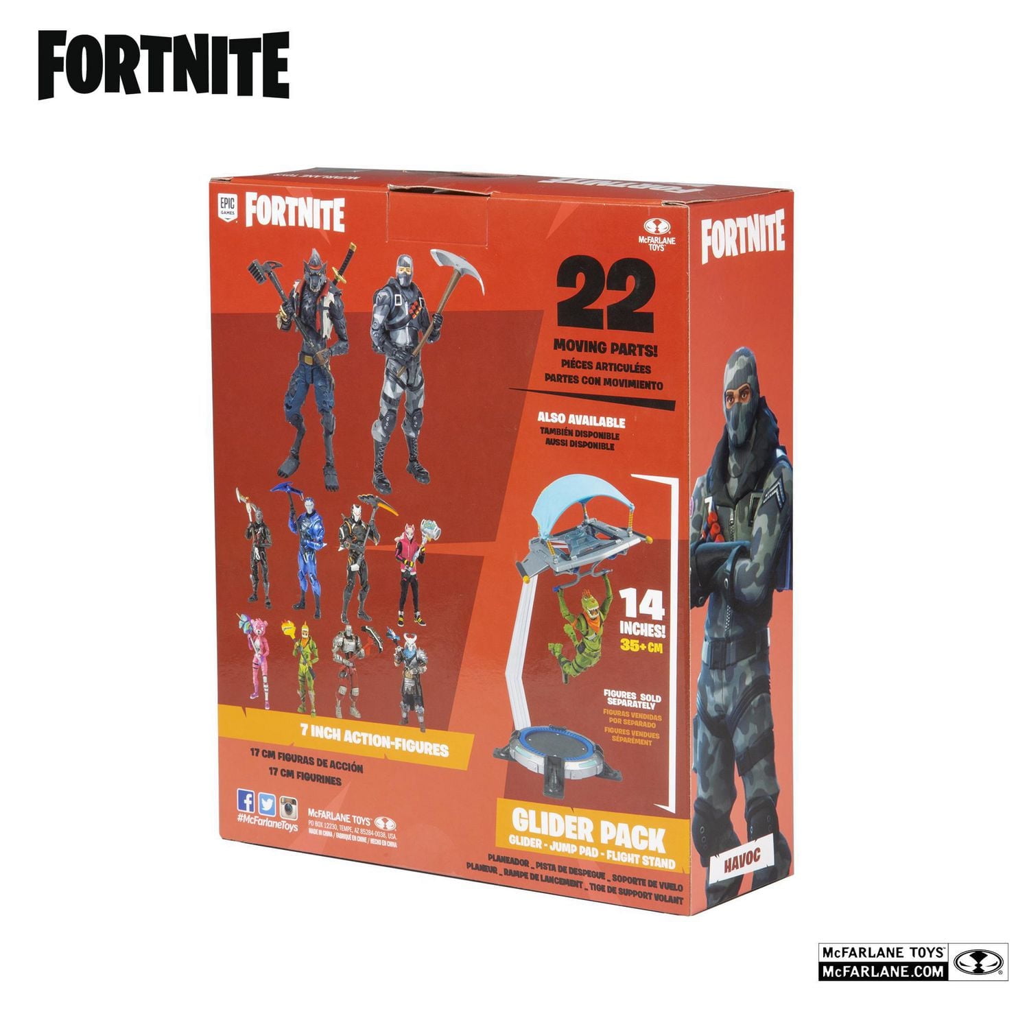 McFarlane Fortnite Havoc Figurine de Collection de 7"