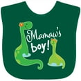 thumbnail image 3 of Inktastic Mamaws Boy Grandson Gift Dinosaur Boys Baby Bib, 3 of 4