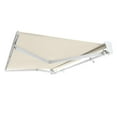 thumbnail image 2 of Awntech 14' x 10' Destin Manual Manual Patio Retractable Awning Acrylic Fabric, Linen, 2 of 7