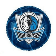18" DALLAS MAVERICKS Basketball Balloon • Party Supplies Decorations Foil Mylar Balloon