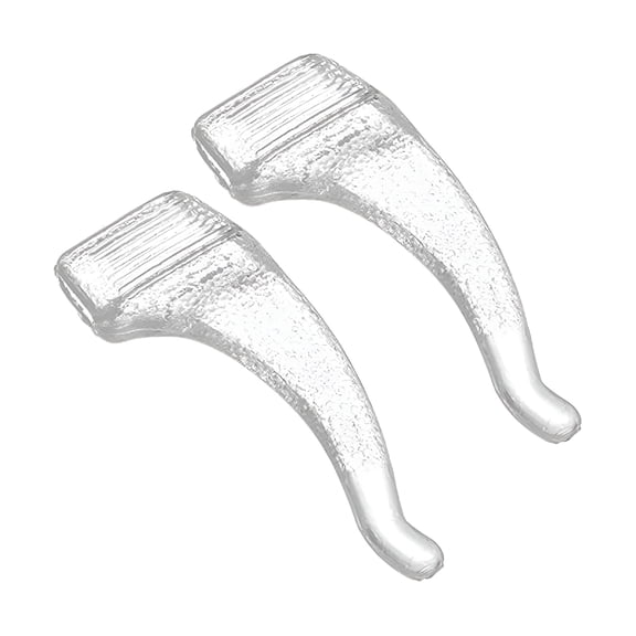 GJX Glasses Slip Preventer 20 Pairs Silicone Ear Grip Hook Eyeglasses Retainers Anti-skid Glasses Temple Tips Ear Pads Protector Holder for Reading Sunglasses (Transparent) Glasses Accessories