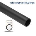 thumbnail image 2 of Uxcell Insulation Foam Tube Lagging Insulation 1.42" x 1.89" Heat Preservation for Antifreeze Insulation Handle Grip Black, 2 of 7