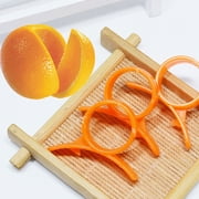 1 Pc Orange Peeler Tools Citrus Peel Cutter Ring Orange Peeler Plastic Orange Peeler Thick Orange/Pomegranate Peeling Tool Peeling Helper