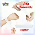 thumbnail image 2 of Slap Bracelets Party Wrist Strap Snap Bands for Adult Teens Kids (Pack of 25), Wristband, 2 of 6