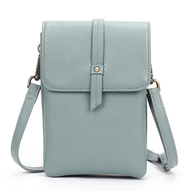 Bolso de mano tipo cartera para mujer, de tamaño pequeño, con ranuras para tarjetas de crédito