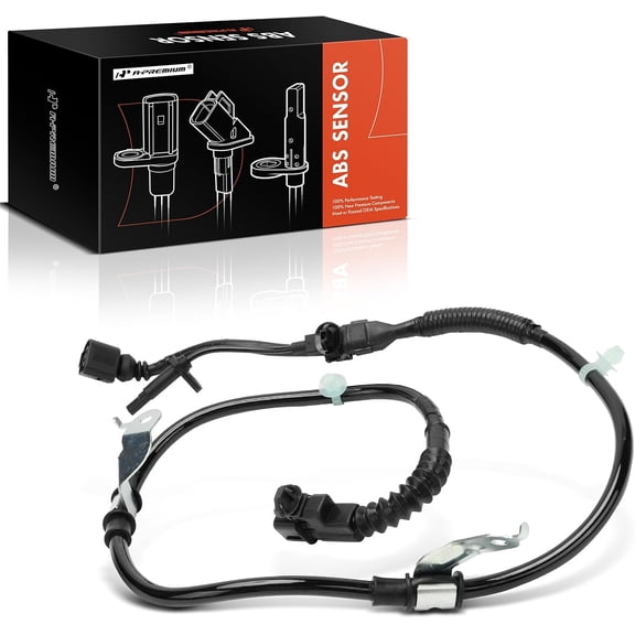 A-Premium Rear Right ABS Wheel Speed Sensor Compatible with Honda CR-V CRV 2017 2018 2019 2020, Rear Passenger Side, Replace# 47510TLAA03