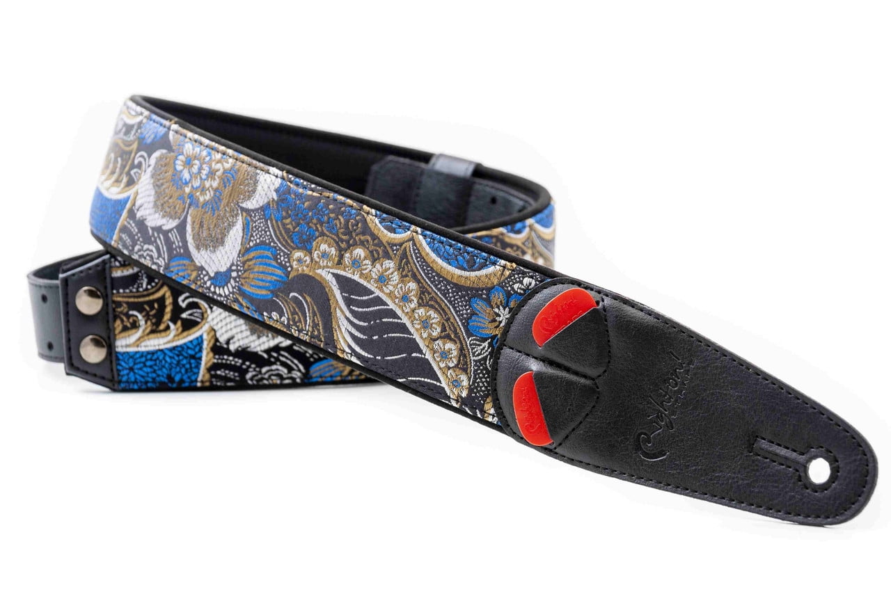 RightOn! Straps Mojo HOKKAIDO Guitar Strap BLACK