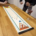 thumbnail image 3 of Kikkerland Mini juego de mesa arcade de mesa, bolos, noche de juegos divertida para la familia, escritorio de oficina, escritorio de oficina, gadgets para aliviar el estrés, juguetes para dedos pequeñ, 3 of 5