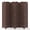 6-Panel Brown, variant on Jostyle 4 Panel All-Weather Room Divider Privacy Screen, Durable Folding Partition with Sturdy Pine Frame & Premium UV-Resistant Polypropylene Slate Gray, Waterproof Windproof Indoor Outdoor Use
