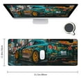 Wllo0ord Large Gaming Mouse Pads Japanese Street Modification Sports