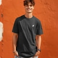 thumbnail image 4 of Dalix Ghost Heavy Cotton Short Sleeve Summer Tee Mens in Charcoal Htr 2XL XX-Large, 4 of 5