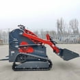 TYPHON STOMP 1,760 lbs Mini Skid Steer Loader with 13.5hp Gas Engine ...