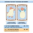 thumbnail image 4 of BABYINABAG 1.5 TOGSummer Model Baby Sleeping Bag and Sack, Plush Minky Dot for Infants and Toddlers Size Small (3-11 mos), 4 of 5