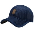 thumbnail image 2 of RKSTN Summer Mesh Baseball Cap for Men Adjustable Breathable Casual Cap, Quick Dry Hats, 2 of 6