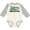 Natural and Heather, variant on Inktastic Future Wrestler Boys Long Sleeve Baby Bodysuit