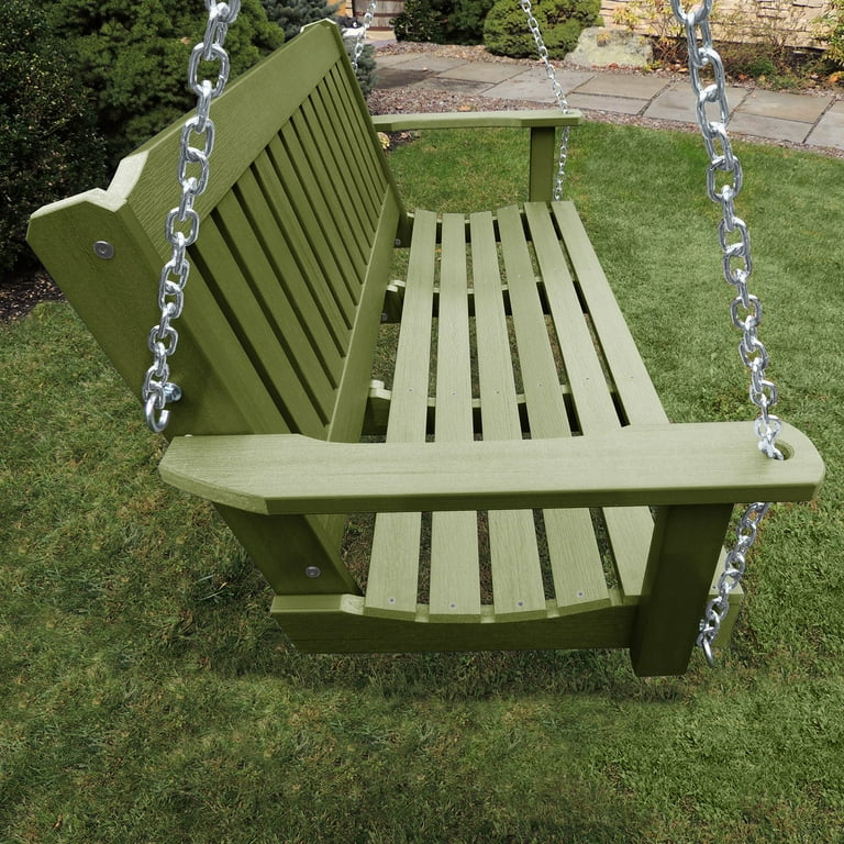 Pvc porch swing deals