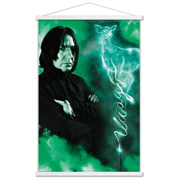 The Wizarding World: Harry Potter - Snape Always Wall Poster with Magnetic Frame, 22.375" x 34"
