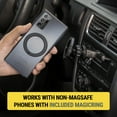 thumbnail image 6 of Scosche SMS1CD MagicMount MagSafe CD Slot Phone Mount, Adjustable Magnetic Holder for Car CD Player Black, 6 of 9