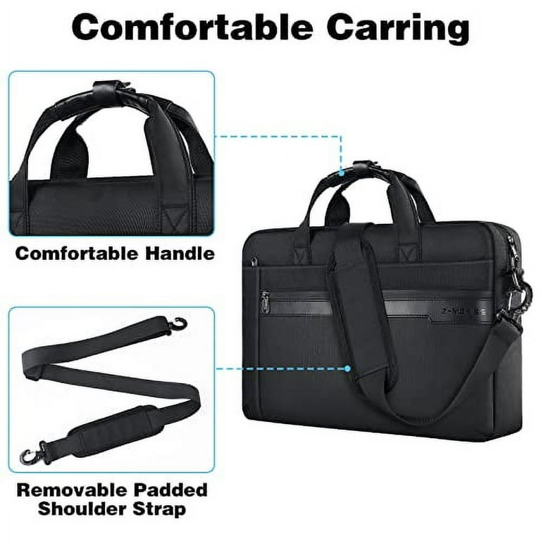 Briefcase Messenger Office Travel Bag for laptop upto 15.6 inch FF