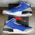 thumbnail image 5 of Ni - ke Air Jordan 3 Retro Varsity Royal Blue Size 10 CT8532-400 Men’s Sneakers OG Rare, 5 of 5